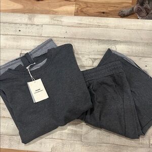 Coofandy shorts and shirt set- XXL